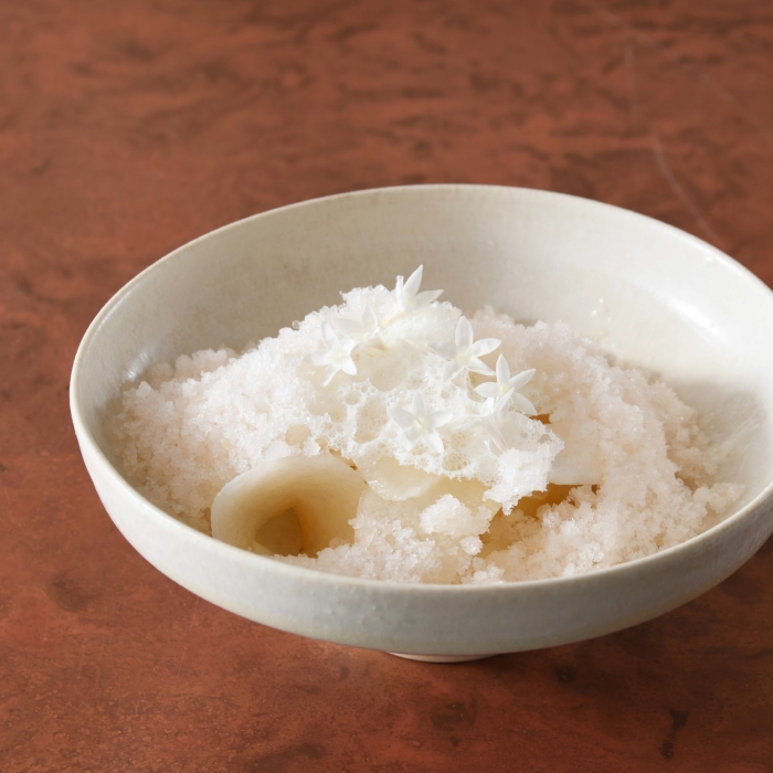 和梨のデザート